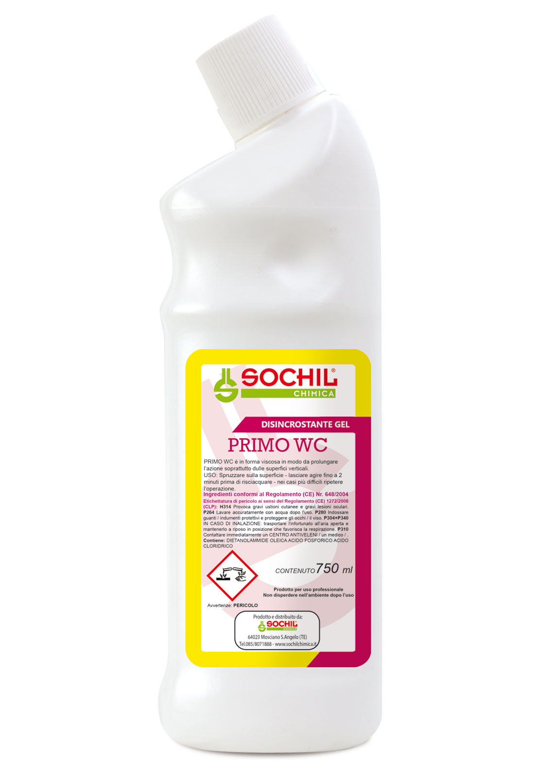 PRIMO WC - Produzione e Vendita di Detergenti Professionali - Sochil Chimica